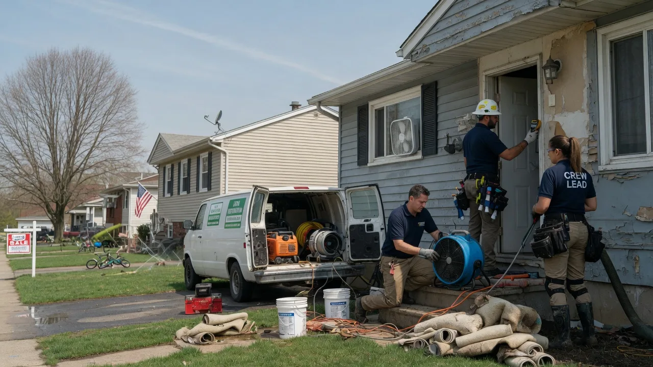 Flood Cleanup in Sandersville, MS near me