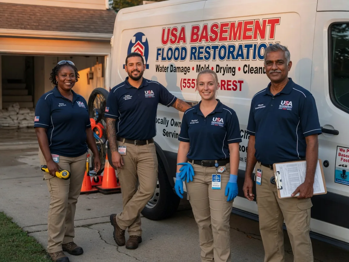 Basement Flood Cleanup company in Sandersville, MS