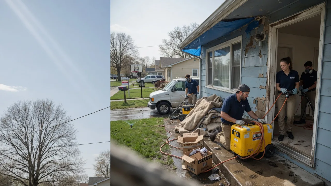 Basement Flood Cleanup in Sandersville, MS near me